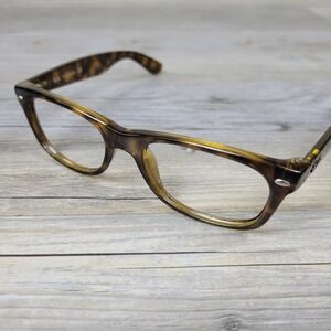 Ray-Ban Eyeglasses Frames RB 5150 2044 Tortoise Rectangular Unisex 52-18-145